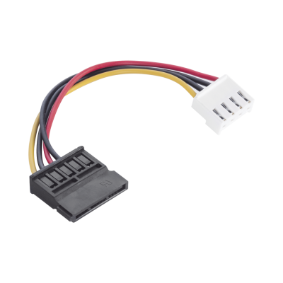 Cable de Corriente Hikvision, Compatible con Epcom, 7 cm de